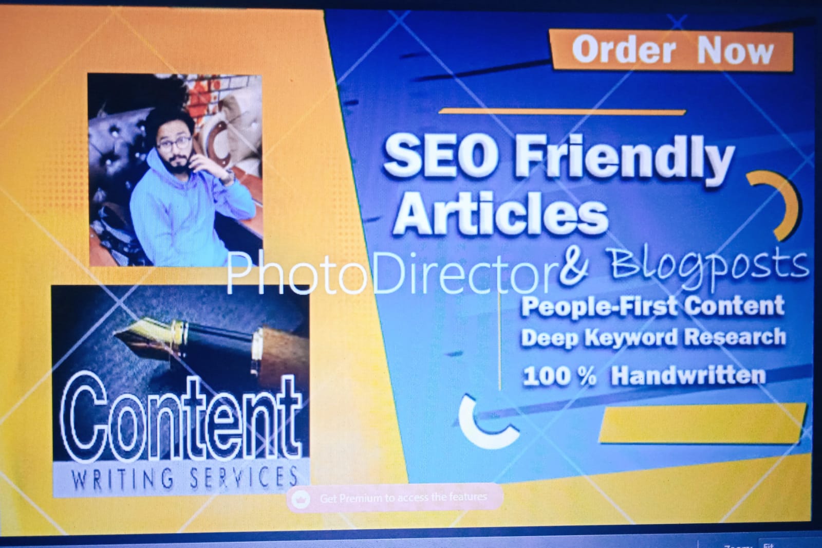 I will do Unique Authentic and plagiarism free SEO op...