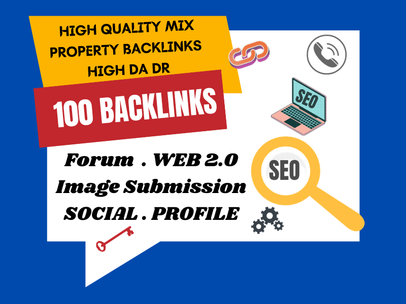 Get 100 Top-Quality Mix Property Backlinks from High ...