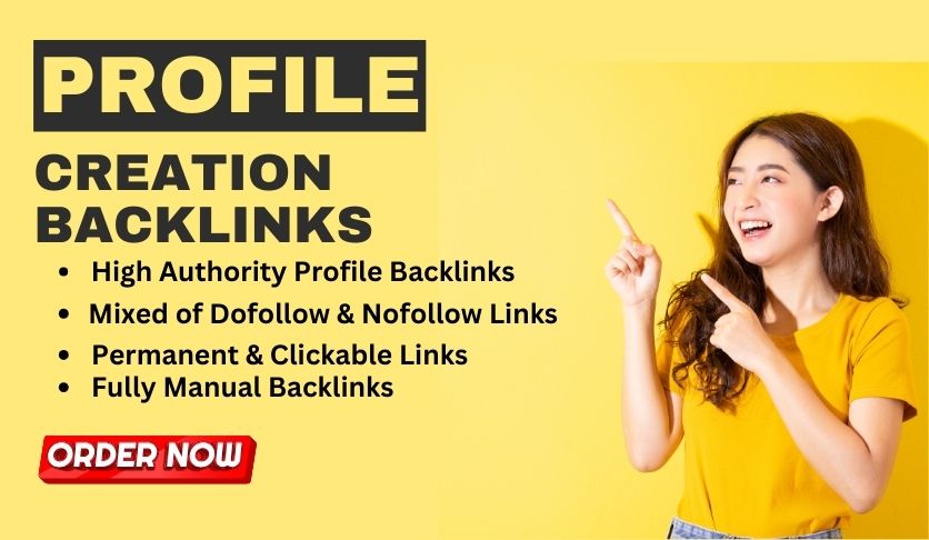 I Will make 50 High Quality Social Profile Creation B...