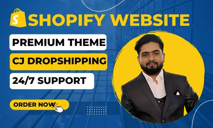 I will create shopify website or shopify dropshipping...