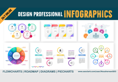 I will design an eye catchy infographic within 24 hou...