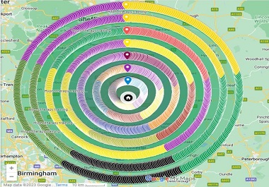 You will get 1000 Map citations + 20 Local Citations ...