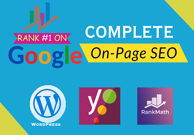 I will do WordPress Yoast & Rank Math On-Page SEO...