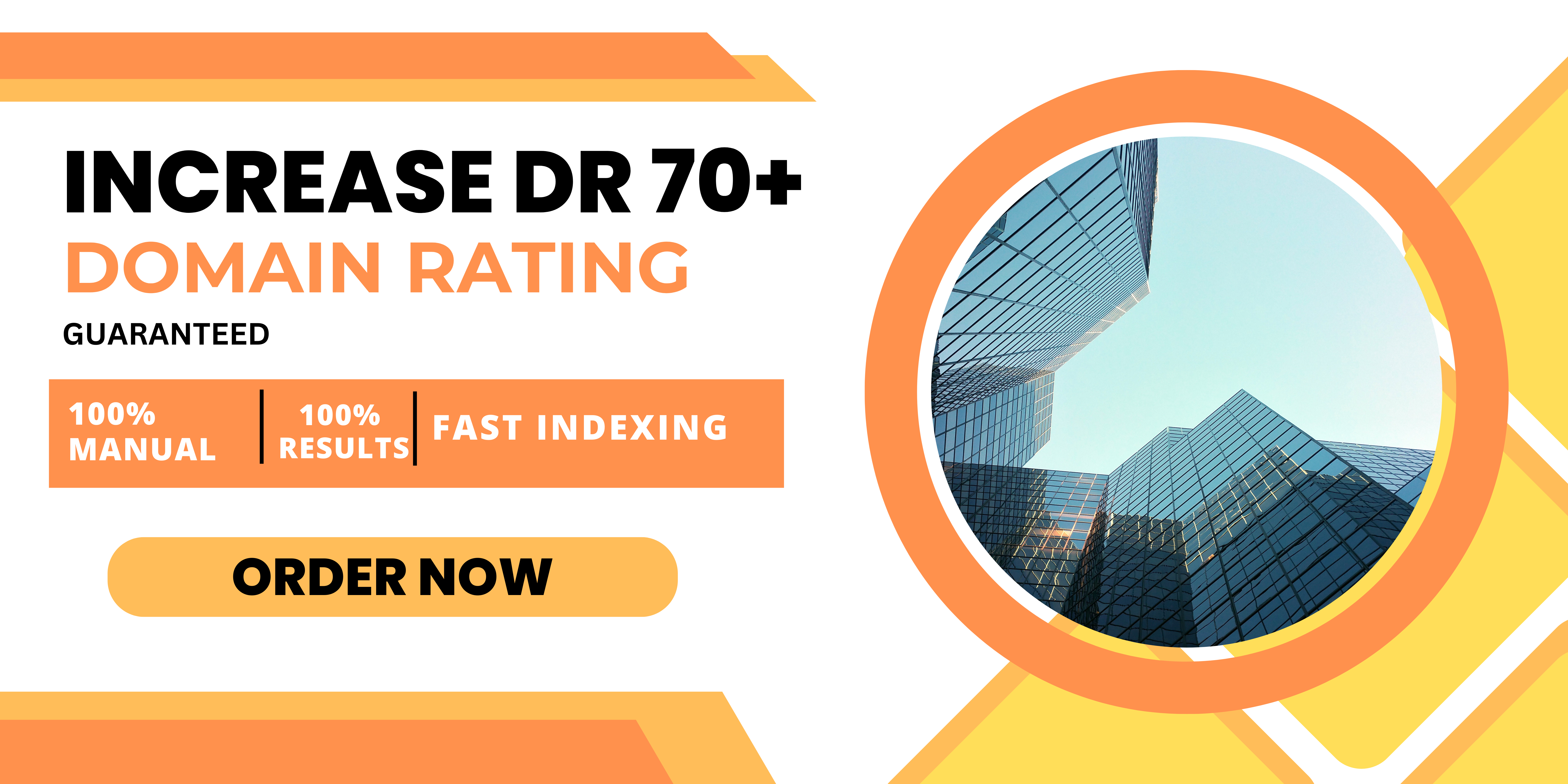 I will increase and boost your website domain rating ...