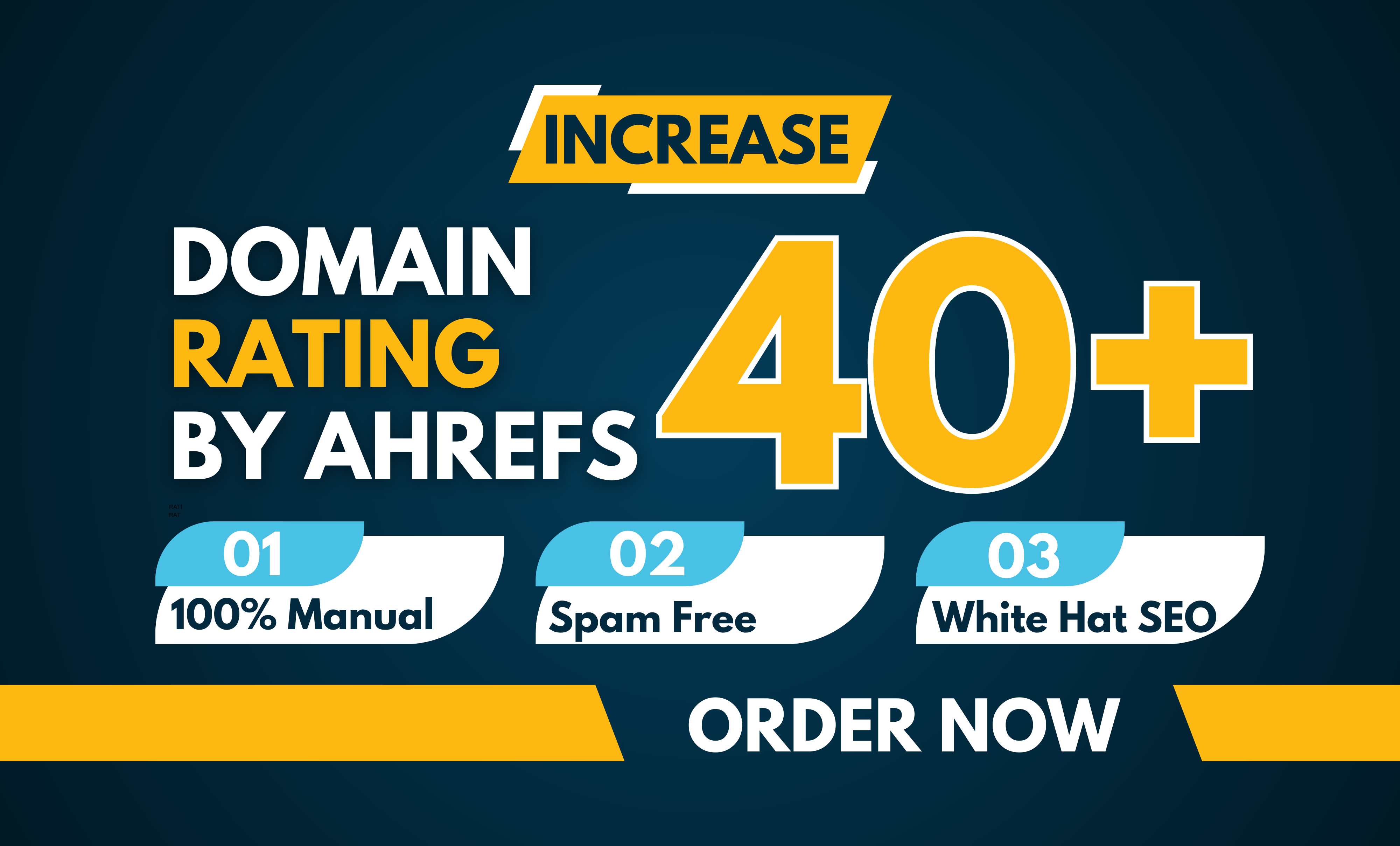 I will Increase domain rating ahrefs DR 40 plus with ...