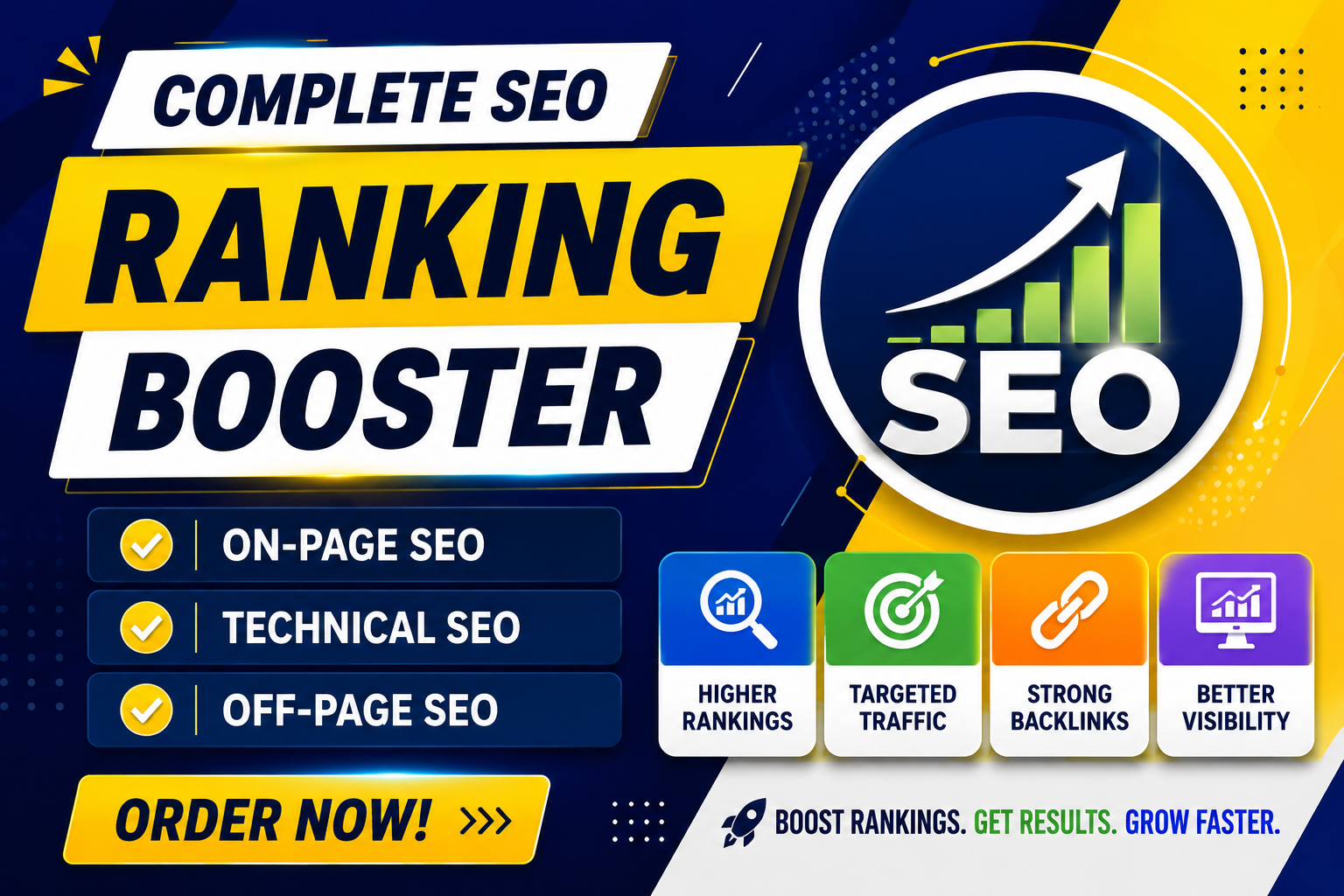 I will do 360&deg SEO on-Page, off-Page & site o...