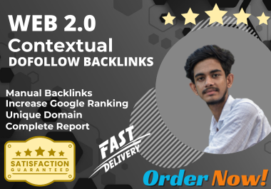 I will create 100 web 2 0 high quality backlinks