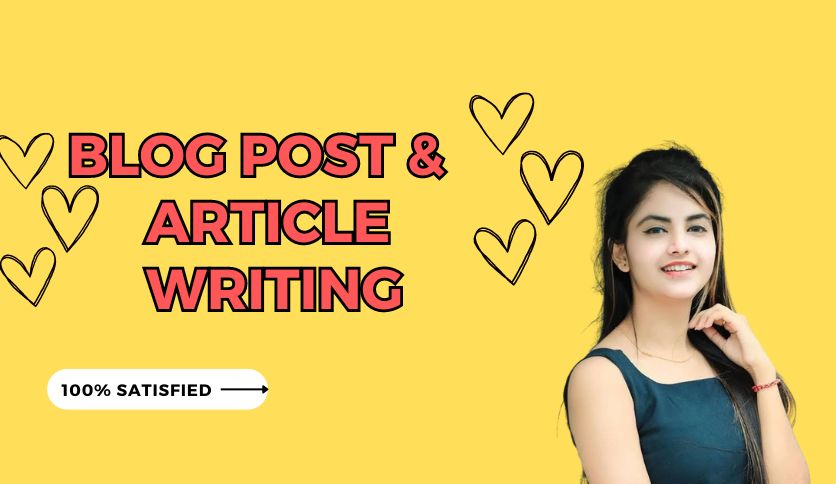 I will write high quality SEO blog posts and articles...