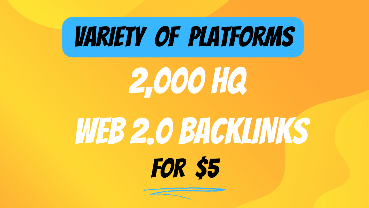 Boost Your Website with 2,000 Top-Notch Backlinks fro...