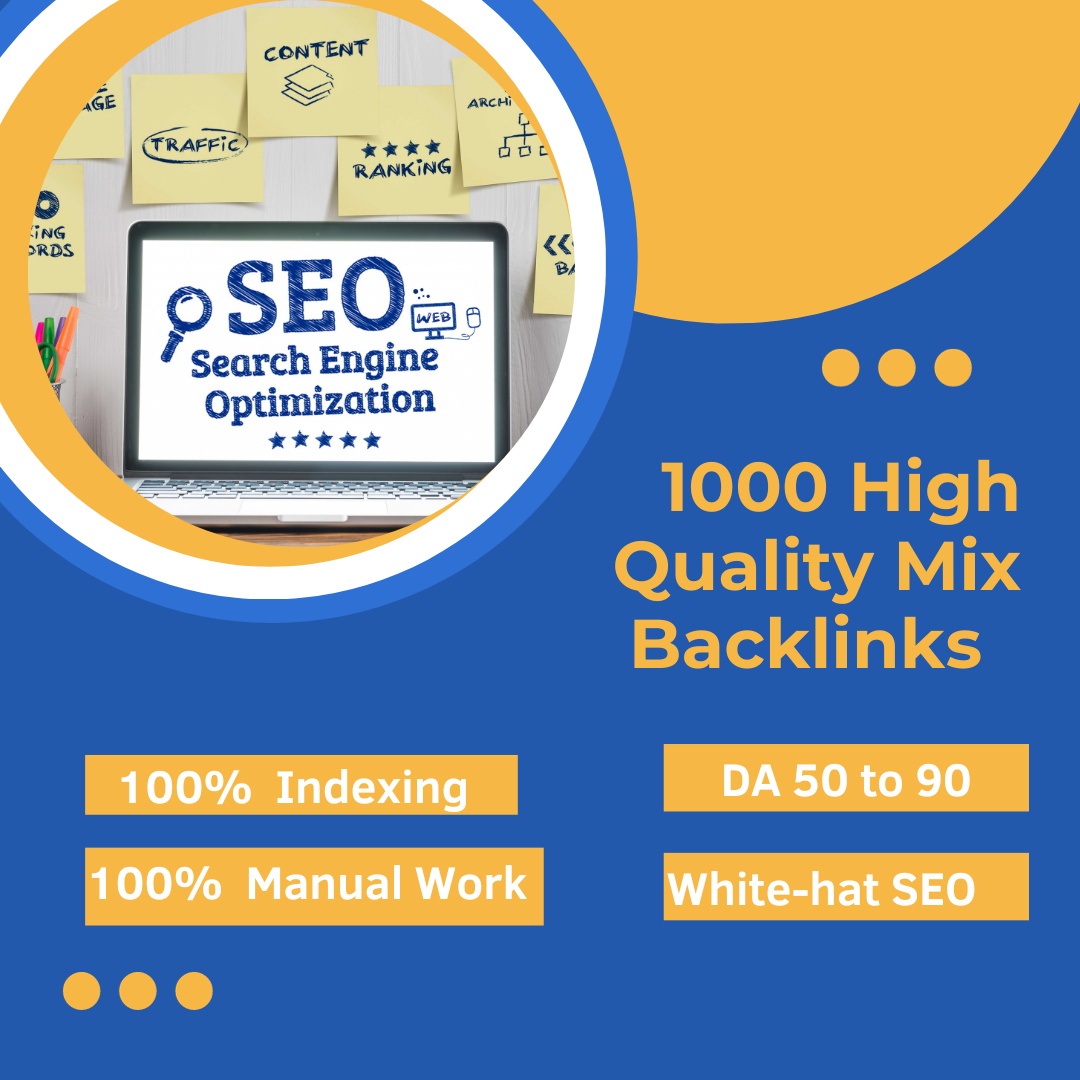 I will build 1000 high-quality Do-follow mix platform...