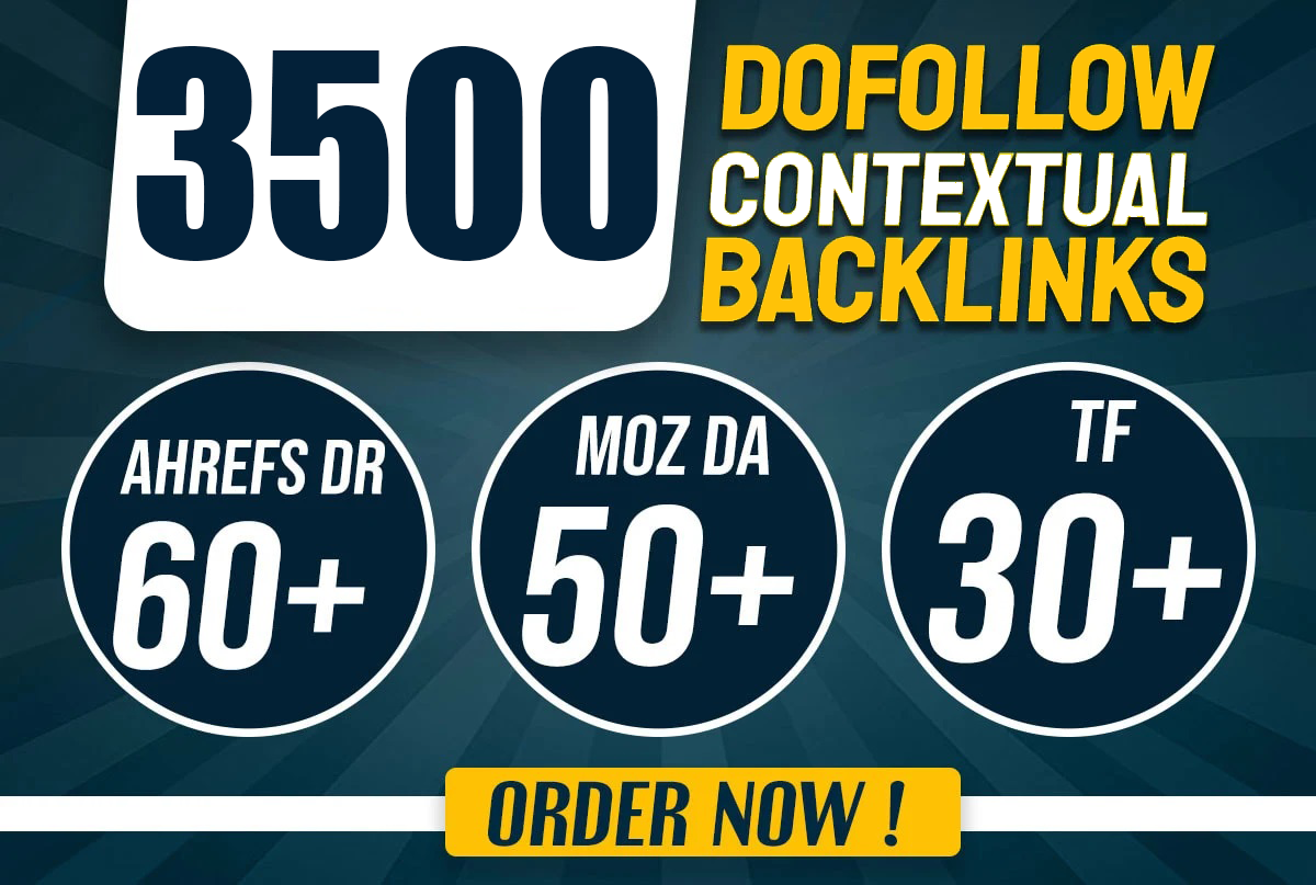 3500+ Web 2.0 Do follow Backlinks DA 50+ With 600+ Wo...