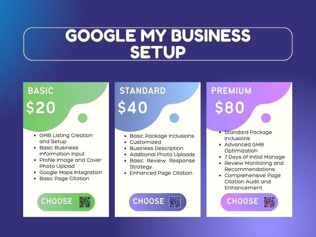 I will optimize google my business listing for local ...