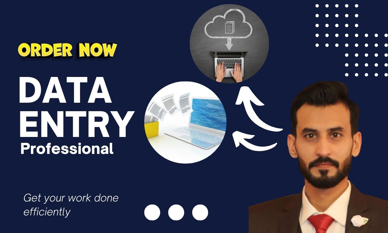 I will help you in data entry for MS Office Word, Ex...