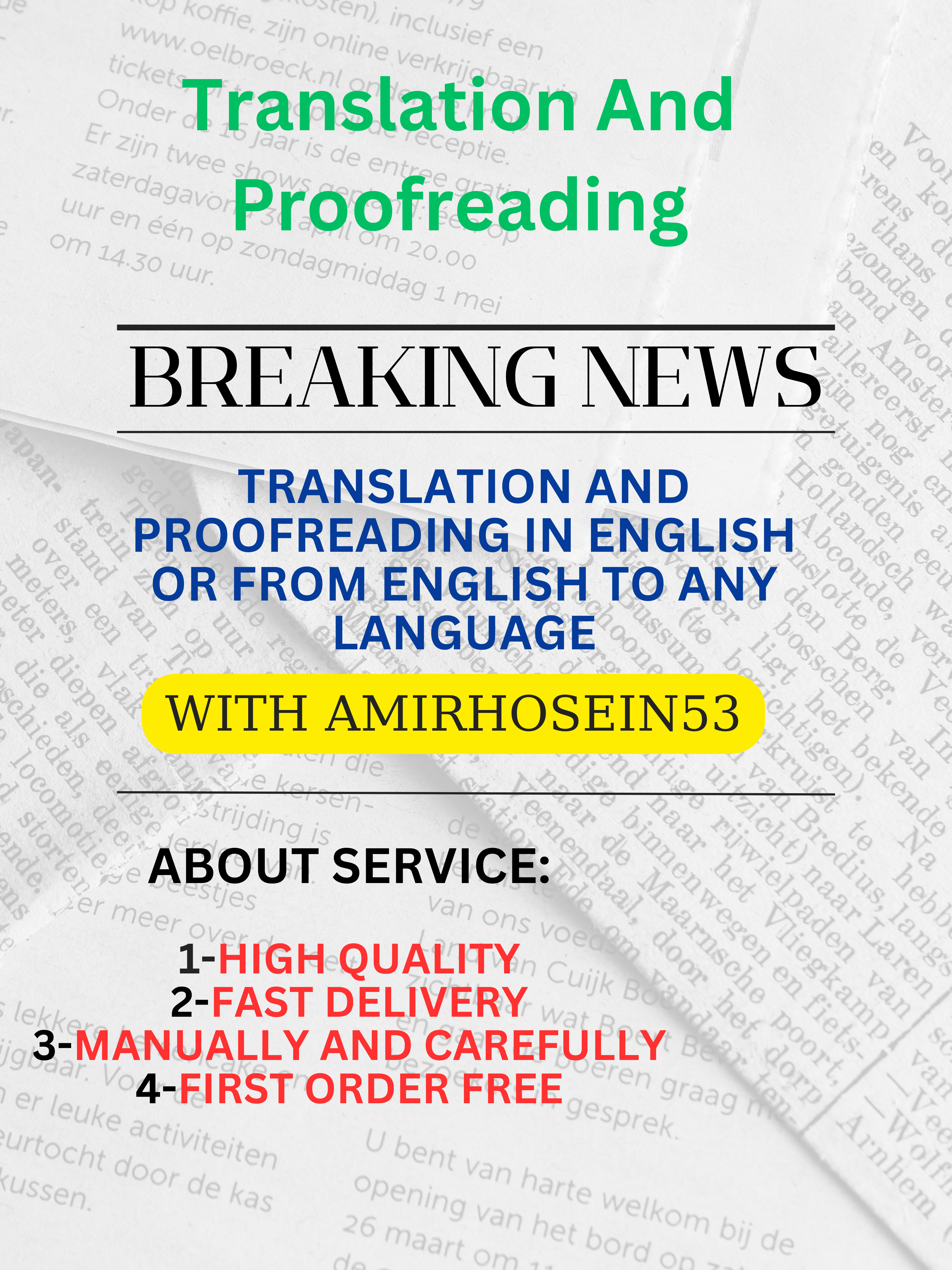 I will translate the text and essay carefully in Engl...