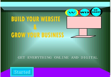 I will do building website with using Wordpress, Wix...