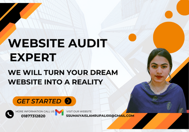 Provide a full website SEO evaluation as well as a gu...