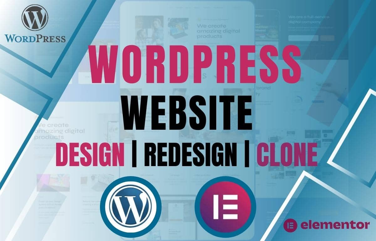 Design WordPress website or redesign WordPress websit...