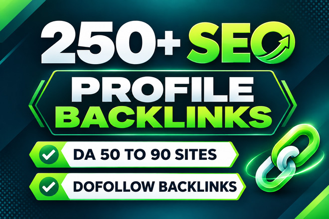 Get 250+ High Quality SEO Profile Backlinks for Googl...