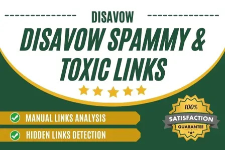 I will Disavow Bad Backlinks, Remove Toxic Backlinks...