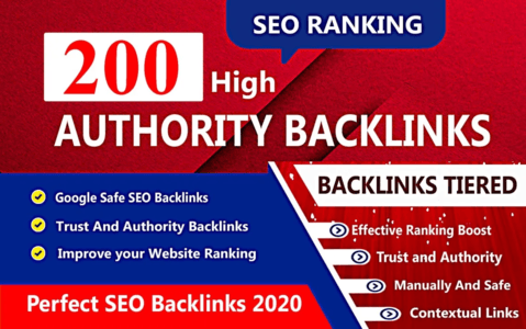 Create 200 Mix High quality Backlinks - Web2.0, PDF,...