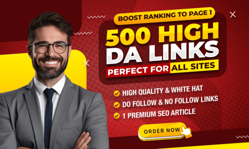 Create 500 Mix high Quality Backlinks DA 50+ Article ...
