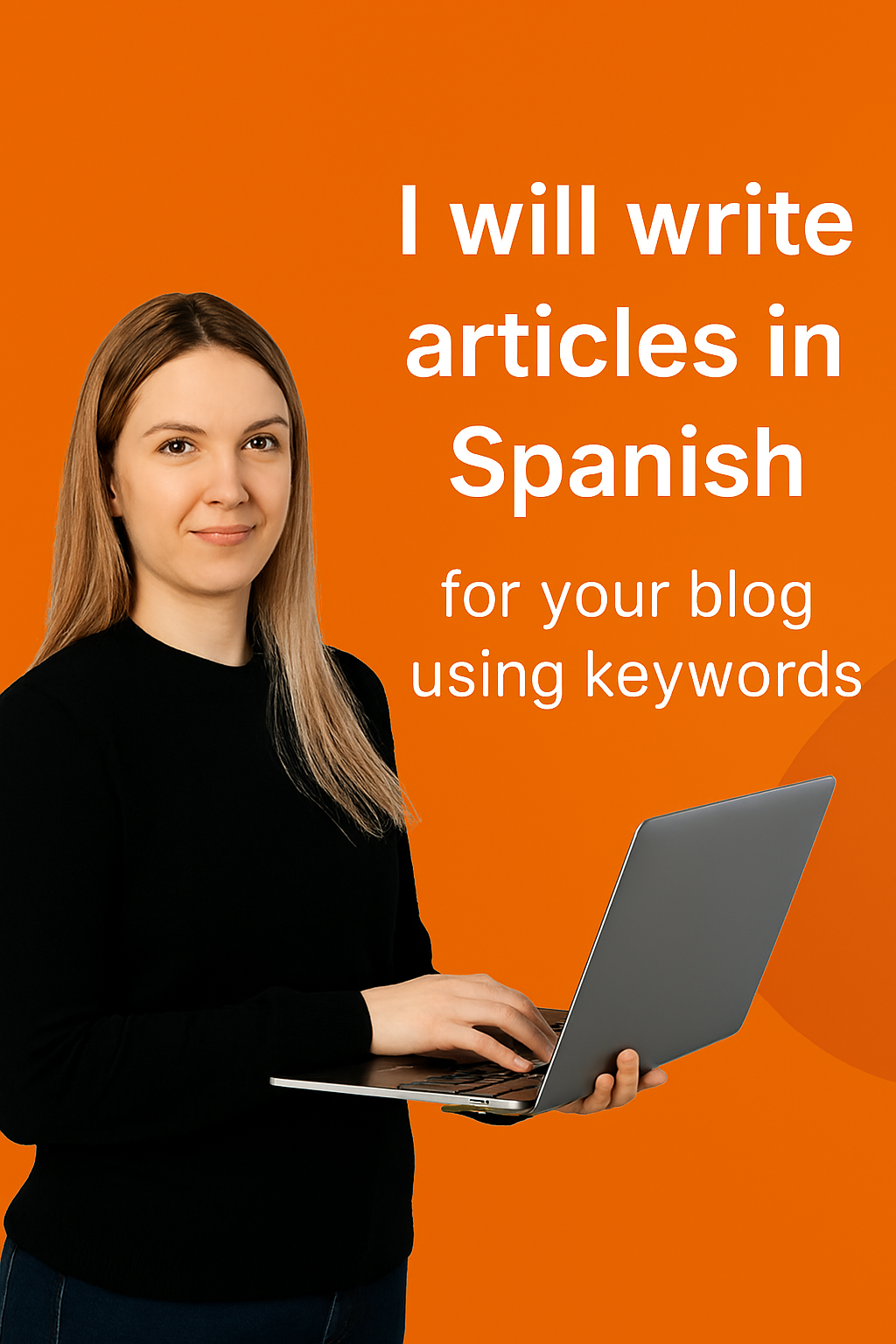 I will research and write your articles in SPANISH