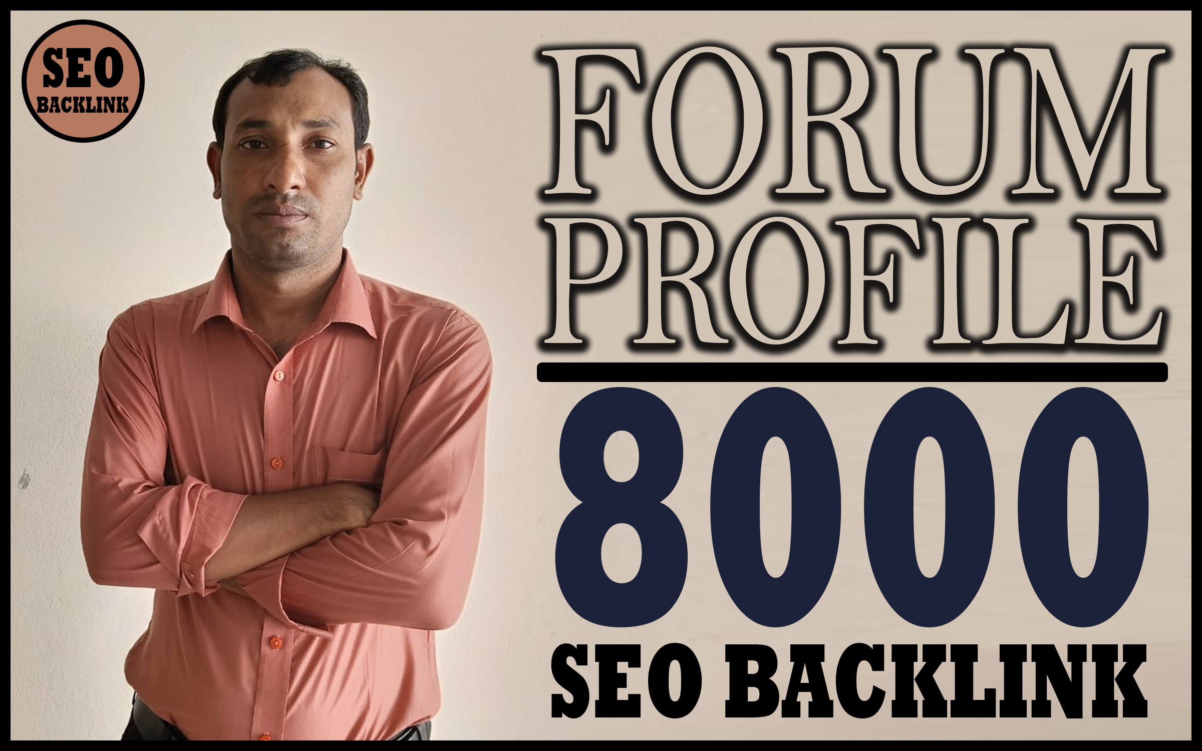 I will create 450 high da dofollow forum profile back...