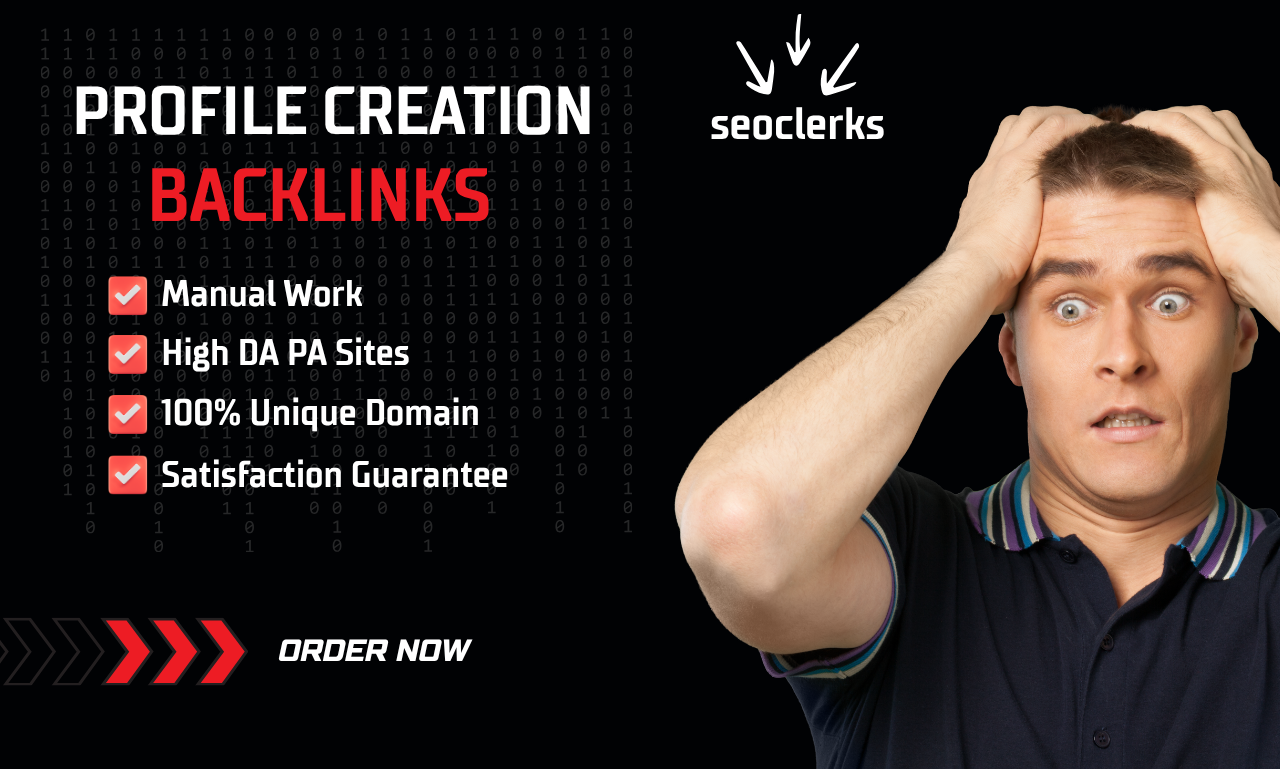 I will create 50 high-quality dofollow profile creati...