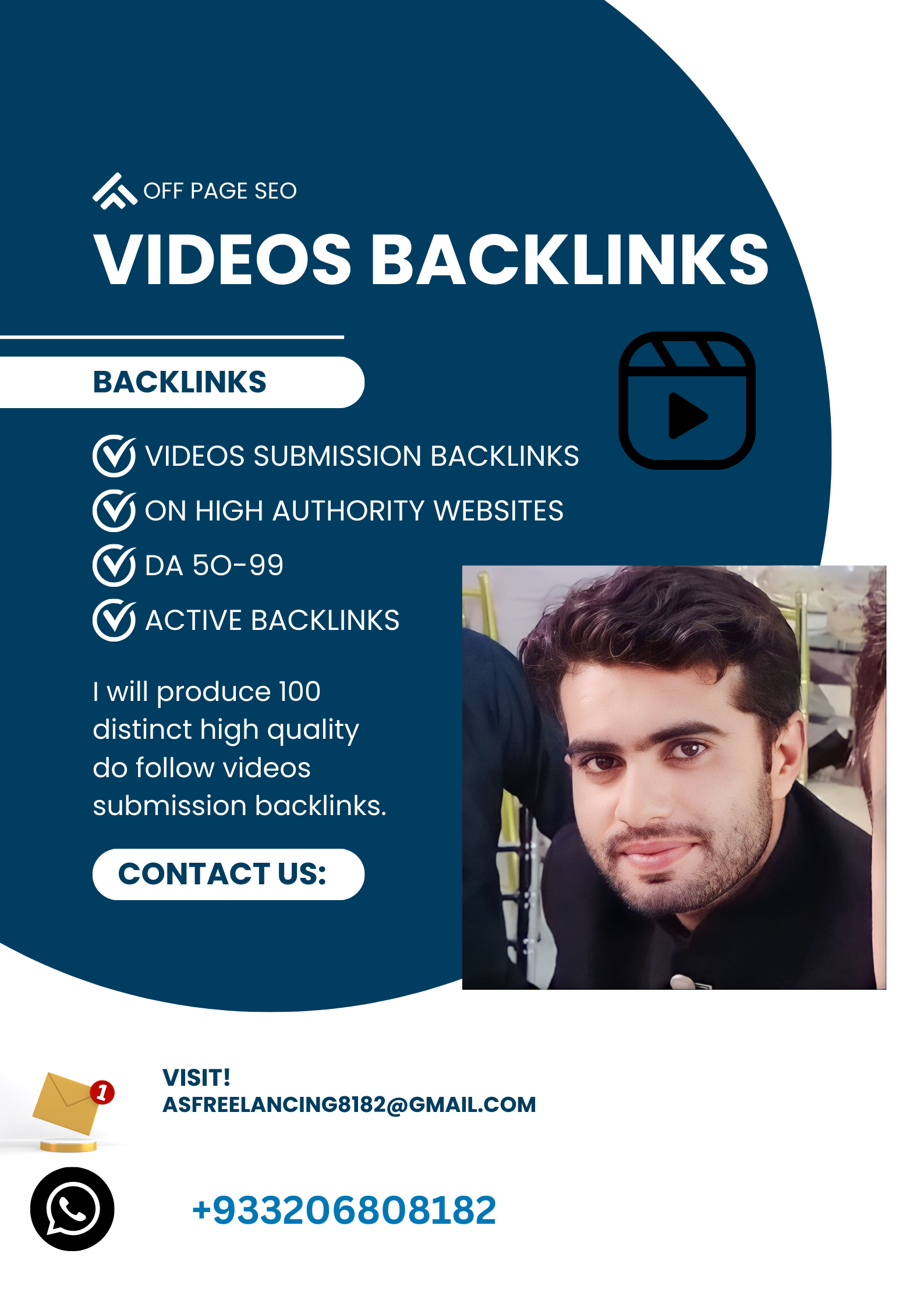 I will do 50 video submission backlinks on high autho...