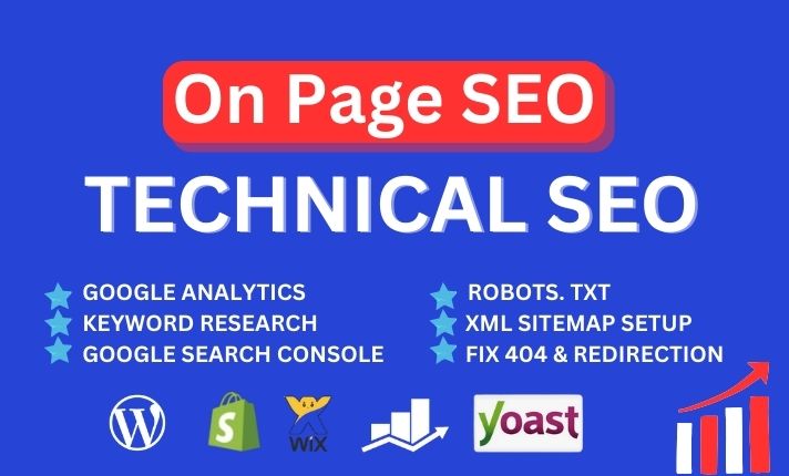 I will create 4 do on page SEO and technical optimiza...