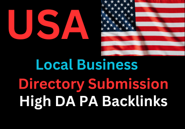 I will create high DA PA top 50 local business Direct...