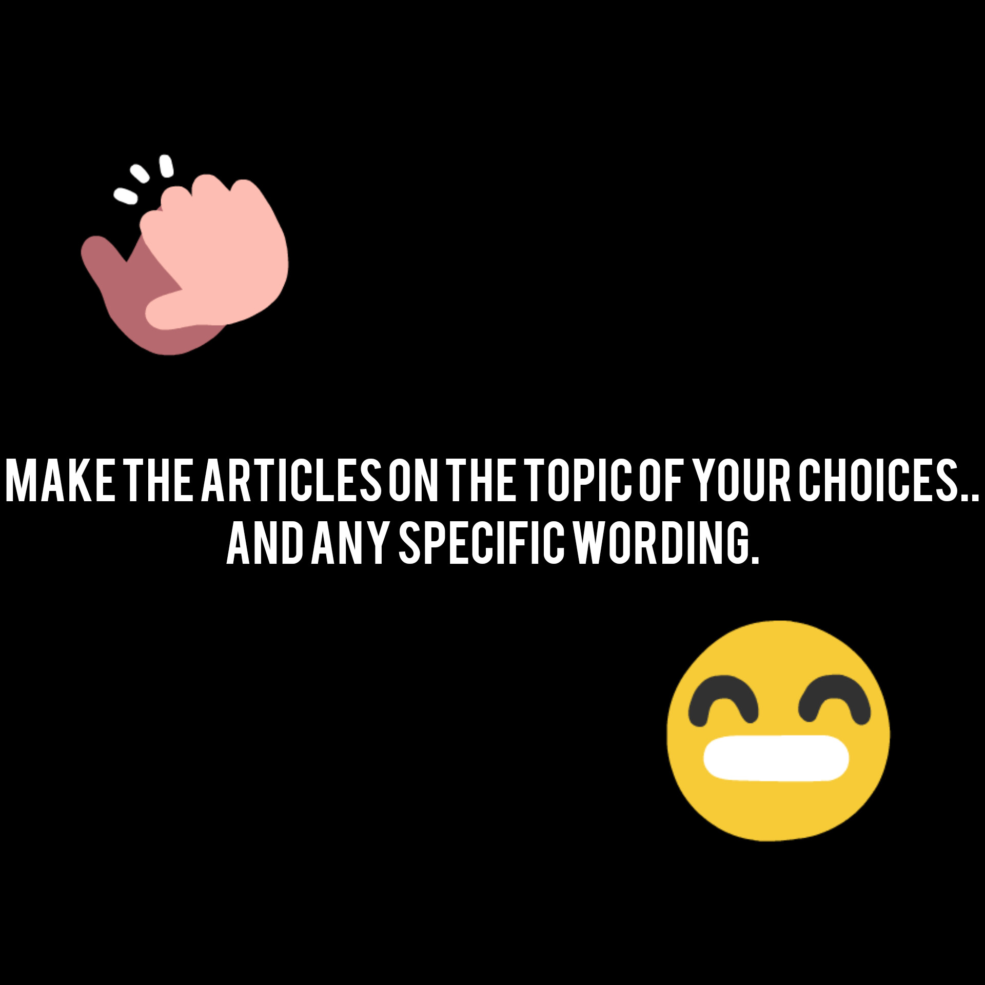 I will write Articles, Assignment, Blogs on your Dem...