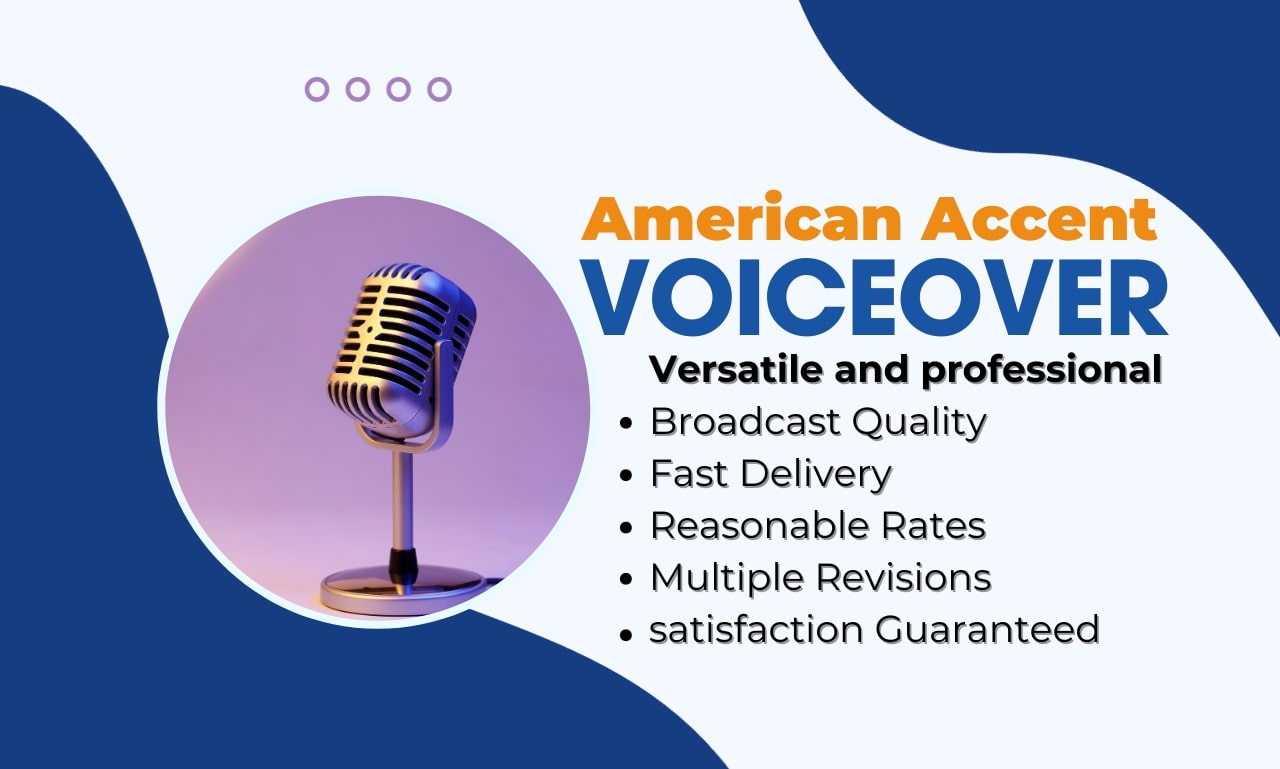 I will create a captivating voiceover that boosts you...
