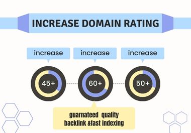 i will boost DR increase ahrefs domain rating high au...