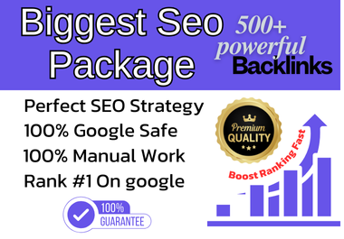 Biggest Manually Done PAGE 1 Website Booster Package ...