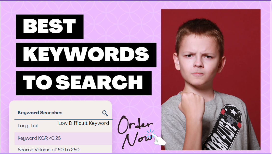 I will provide best SEO kgr keyword research to rank ...