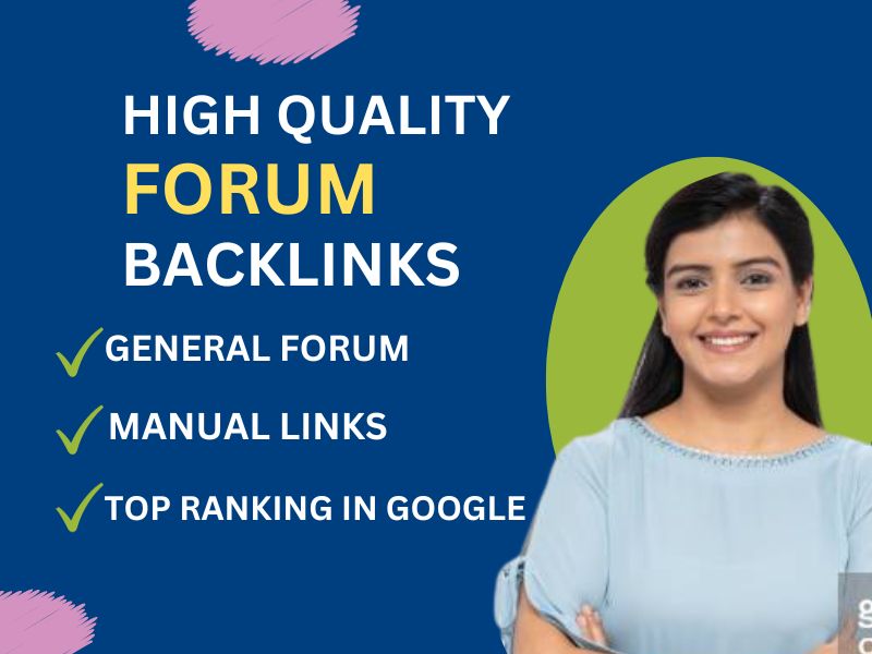 I will provide 70 high quality forum posting to uniqu...