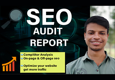 I will provide SEO audit report, action plan, Keywo...