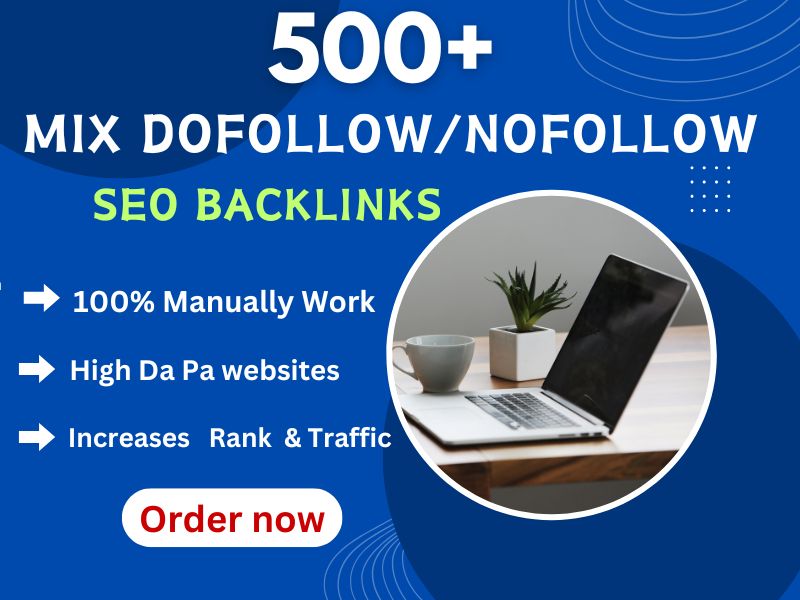 Mix 500 SEO backlinks, Profile creation pr9, Web2.0,...