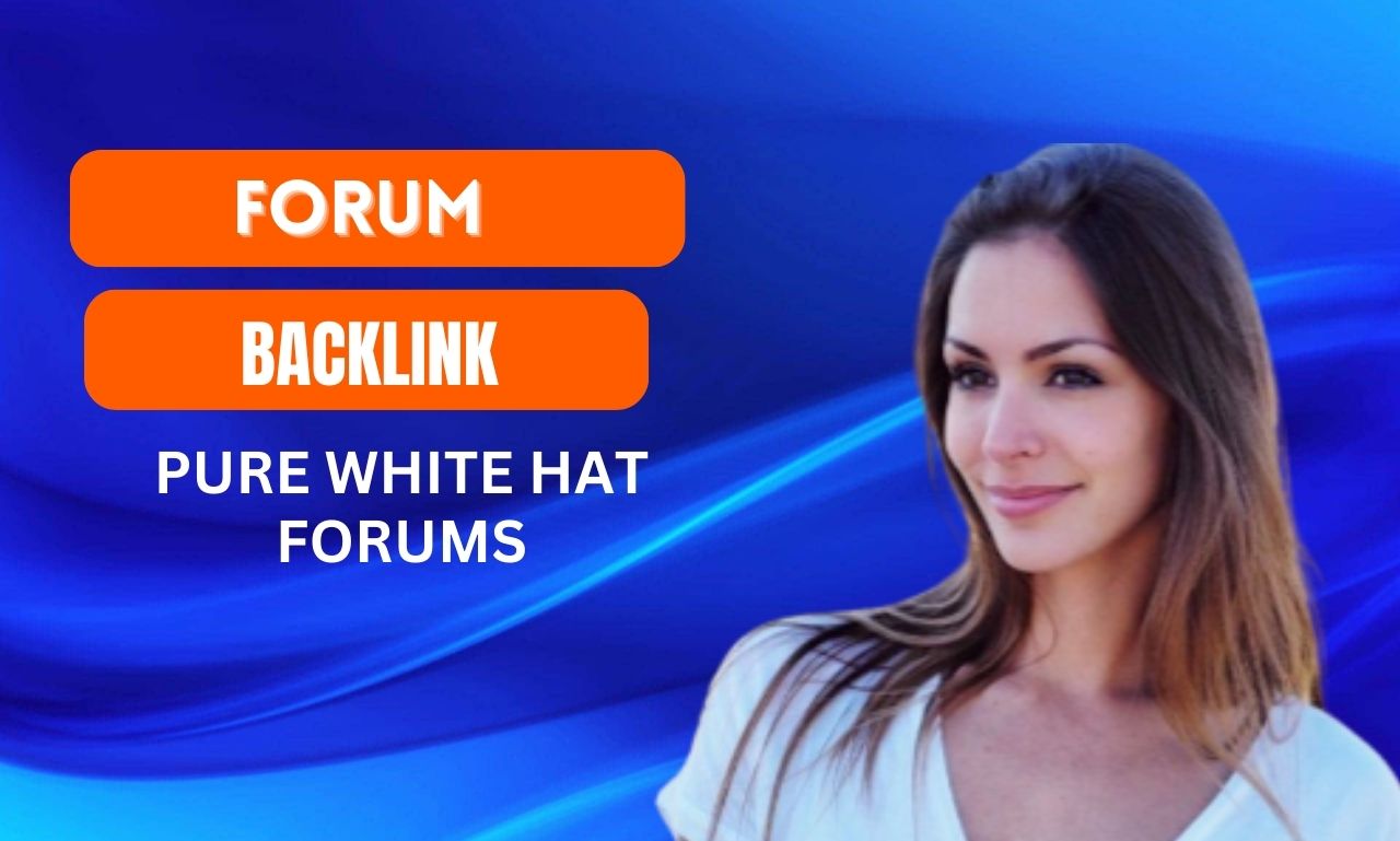 I will make high quality forum and contextual backlin...