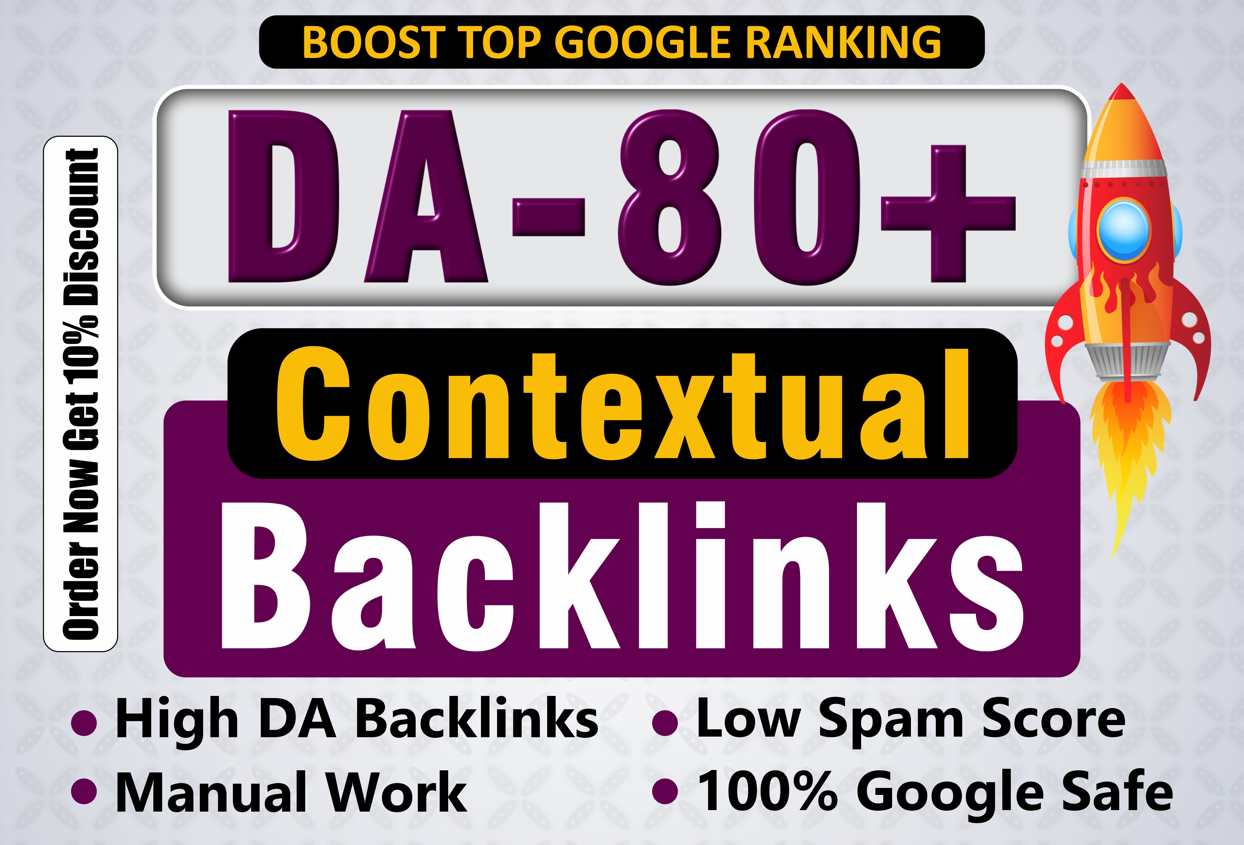 I will complete monthly off page seo via high authori...