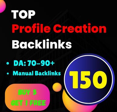 100 High Quality Profile Creation Backlinks on DA 50 ...