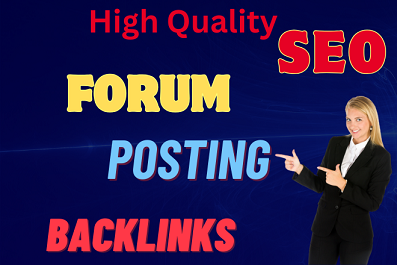 Full Fourm posting Seo Off-Page SEO Specialist with W...