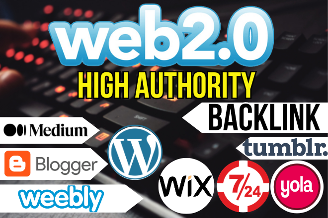 Get 30 White Hat Super Web 2.0 Contextual do follow b...
