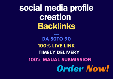 I will create 200 profile-creation backlinks for your...