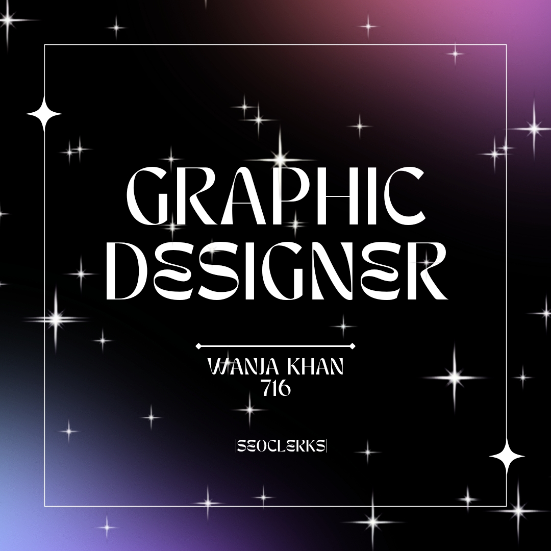 I'm specialized in Graphic designs