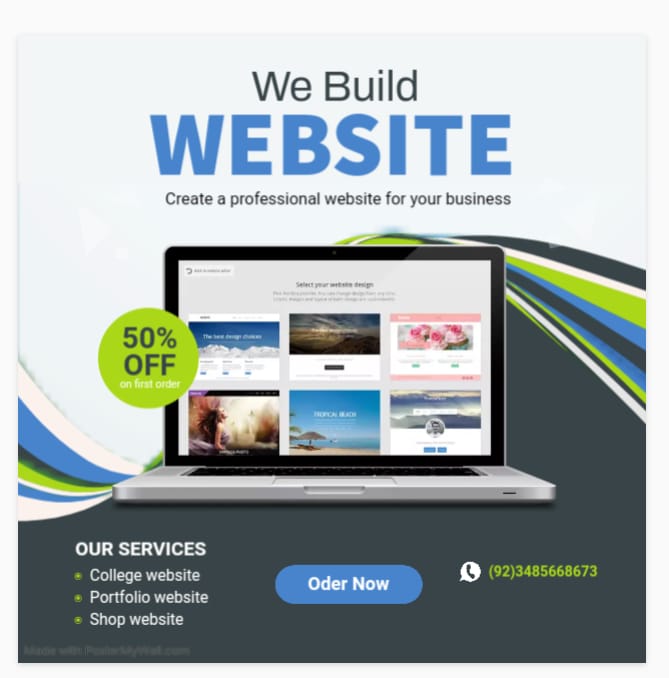 I Create a Professional website and responsive for Yo...