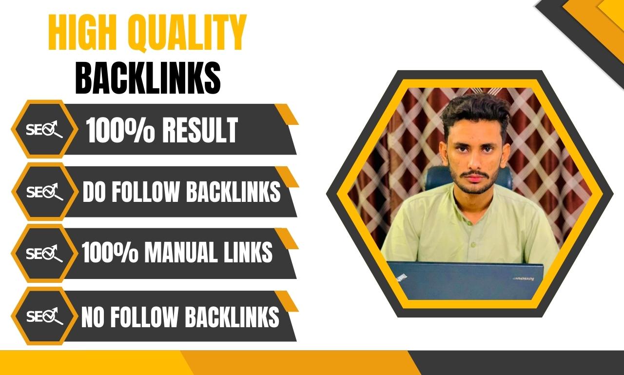 I will do 50 high quality SEO backlinks services for ...