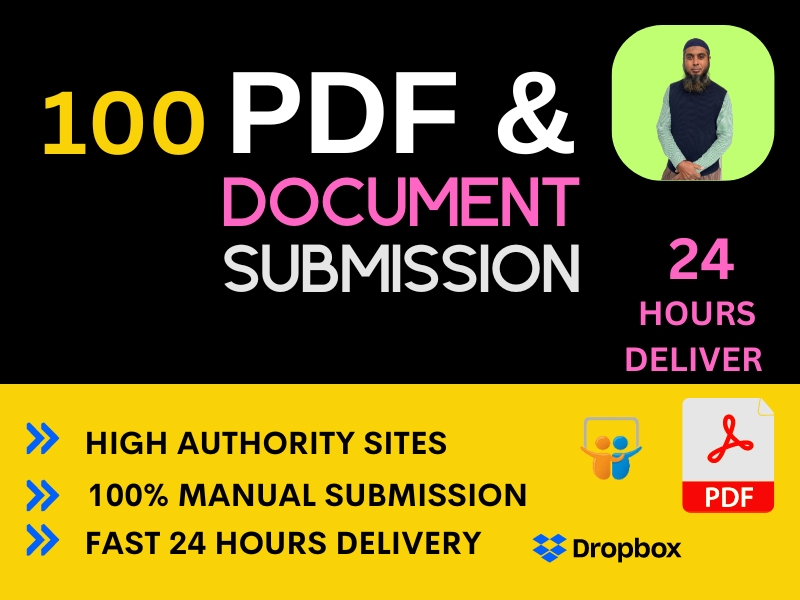I will provide a PDF submission to 100 document shari...