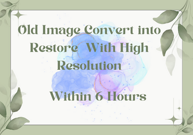 Damage Photos Restoration, Repair Photo & Low to...